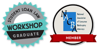 National Association of Consumer Bankruptcy Attorneys, Member, and Student Loan Law Workshop, Graduate